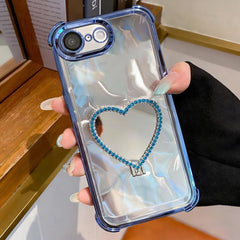 Funda para teléfono con forma de corazón, ch...