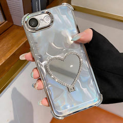 Funda para teléfono con forma de corazón, ch...