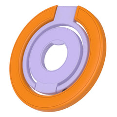 Soporte magnético para teléfono con hebilla de anillo giratorio