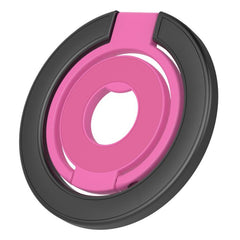 Soporte magnético para teléfono con hebilla de anillo giratorio