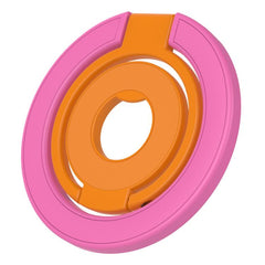 Soporte magnético para teléfono con hebilla de anillo giratorio