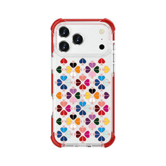 Funda acrílica antigolpes con diseño de cora...