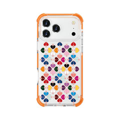 Funda acrílica antigolpes con diseño de cora...