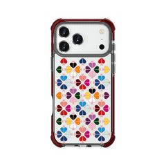 Funda acrílica antigolpes con diseño de cora...