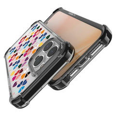 Funda acrílica antigolpes con diseño de cora...