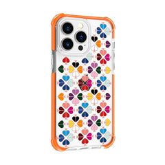 Funda acrílica antigolpes con diseño de cora...