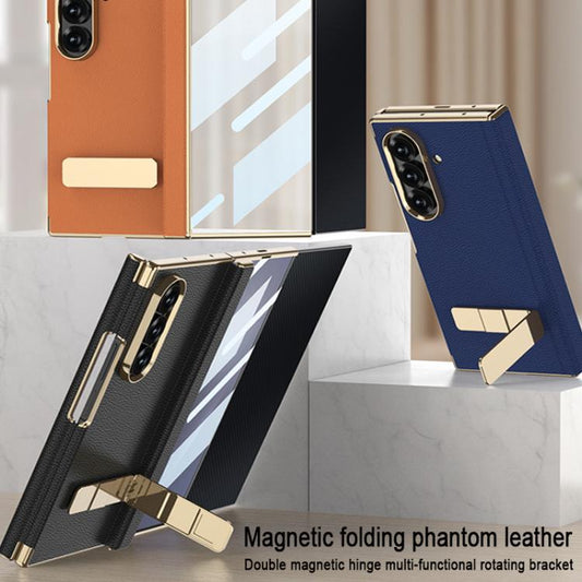 Funda para teléfono GKK magnética plegable d...