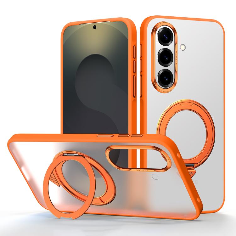 Funda magnética esmerilada con soporte girat...