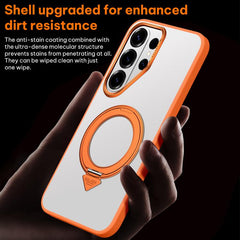Funda magnética esmerilada con soporte girat...