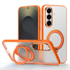 Funda magnética esmerilada con soporte girat...