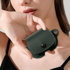 Funda protectora para auriculares de piel si...