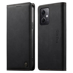 Funda para teléfono Dierfeng de cuero vegano...