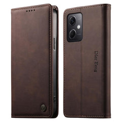 Funda para teléfono Dierfeng de cuero vegano...