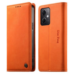 Funda para teléfono Dierfeng de cuero vegano...