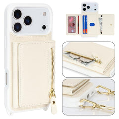 Cartera bandolera con cremallera, soporte pa...