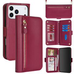 Cartera bandolera con cremallera frontal y m...