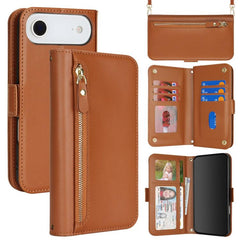 Cartera bandolera con cremallera frontal y m...