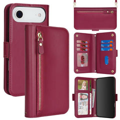 Cartera bandolera con cremallera frontal y m...