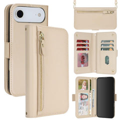 Cartera bandolera con cremallera frontal y m...