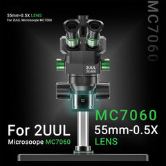Lente 2uul MS05 55MM WD172 0.5X para microsc...