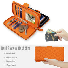 Cartera bandolera con cremallera y diseño de...
