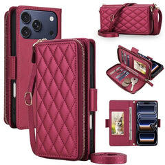 Cartera bandolera con cremallera y diseño de...