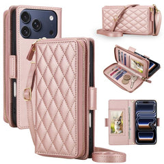 Cartera bandolera con cremallera y diseño de...