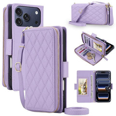 Cartera bandolera con cremallera y diseño de...