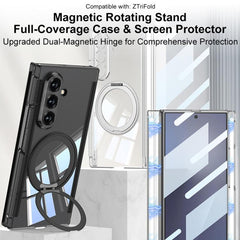 Funda para teléfono GKK plegable transparent...
