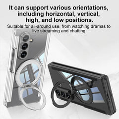 Funda para teléfono GKK plegable transparent...