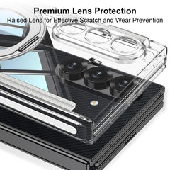 Funda para teléfono GKK plegable transparent...