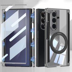 Funda para teléfono GKK plegable transparent...