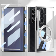 Funda para teléfono GKK plegable transparent...