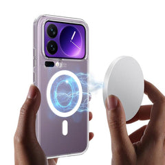 Funda de TPU de acrílico transparente con im...