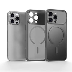 Funda magnética semitransparente mate para t...