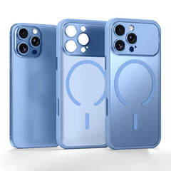 Funda magnética semitransparente mate para t...