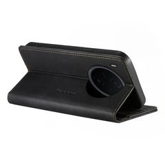 Funda para teléfono Dierfeng de cuero vegano...