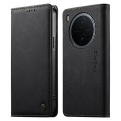 Funda para teléfono Dierfeng de cuero vegano...