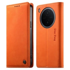 Funda para teléfono Dierfeng de cuero vegano...