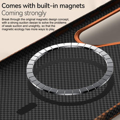 SULADA Kevlar Woven Texture Magnetic Leather...