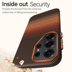 SULADA Kevlar Woven Texture Magnetic Leather...