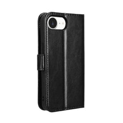 Retro Crazy Horse Texture Vegan Leather Phon...