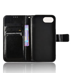 Retro Crazy Horse Texture Vegan Leather Phon...