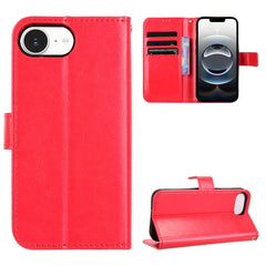 Retro Crazy Horse Texture Vegan Leather Phon...