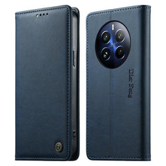 Dierfeng Metal Snap Magnetic RFID Vegan Leat...