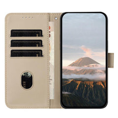 Funda de cuero para teléfono con cierre de h...