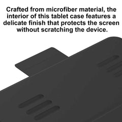 Funda para tablet de piel vegana Mutural Pla...