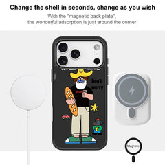 Funda magnética para teléfono con diseño ant...