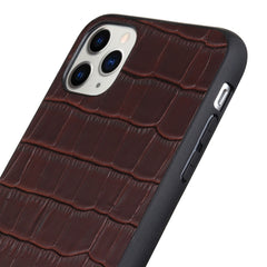 Estuche protector de cuero genuino con textu...