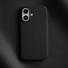 Funda magnética de piel auténtica con textur...